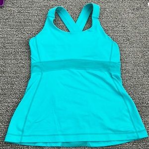 Lululemon blue tank top